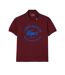 Polo homme rouge Lacoste-1