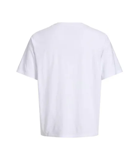 T-Shirt blanc homme jack & jones frederiksberg