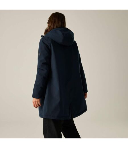 Veste Motif/style Imperméable Femme Bleu Marine Noir Regatta