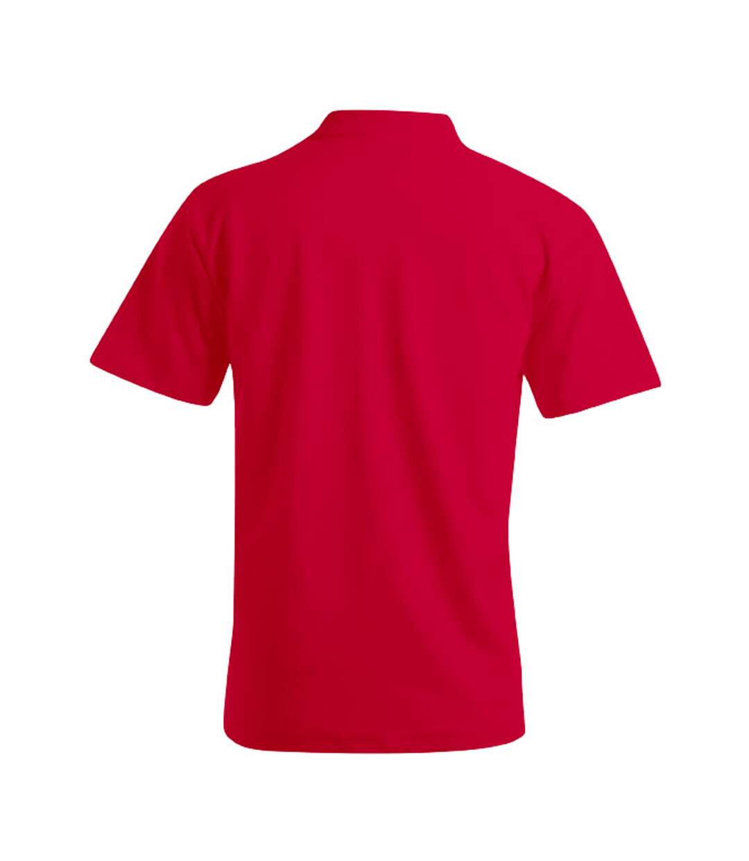 Polo Heavy Homme Rouge Feu Promodoro-2