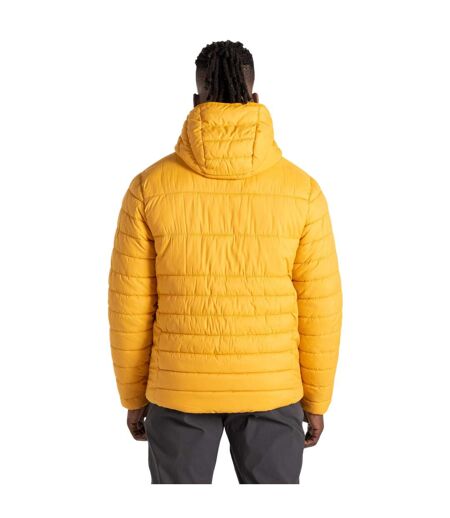 Mens compresslite viii hooded padded jacket vintage yellow Craghoppers