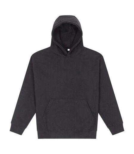 Sweat À Capuche Vision Adulte Charbon Uni Awdis