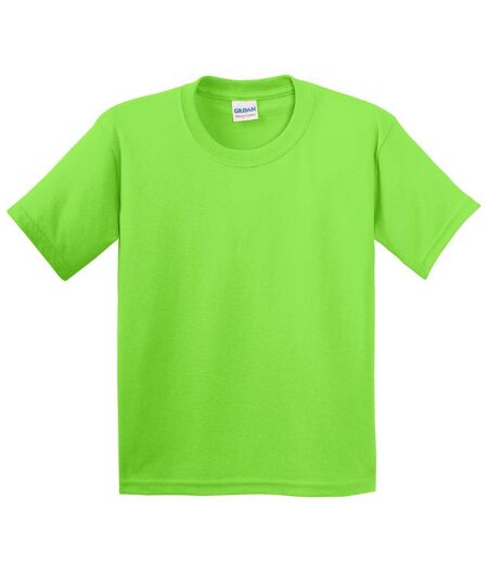 Youth Unisex Heavy Cotton T-shirt Lime Gildan
