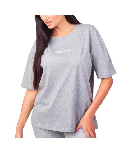 T-shirt Gris Femme Project X Paris F211083 - L