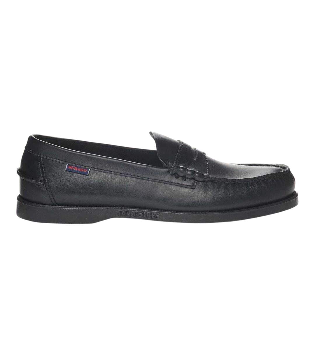 Mocassins Motif/style Dauphin Homme Noir Total Sebago-1