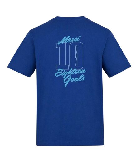 Mens Messi Fan T-shirt Blue AWD