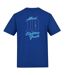 Mens Messi Fan T-shirt Blue AWD-2