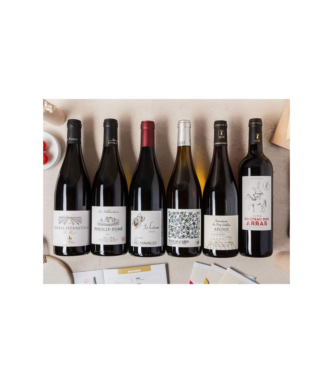 Coffret Pépites de vignerons : 6 vins et livret de dégustation - SMARTBOX - Coffret Cadeau Gastronomie-3