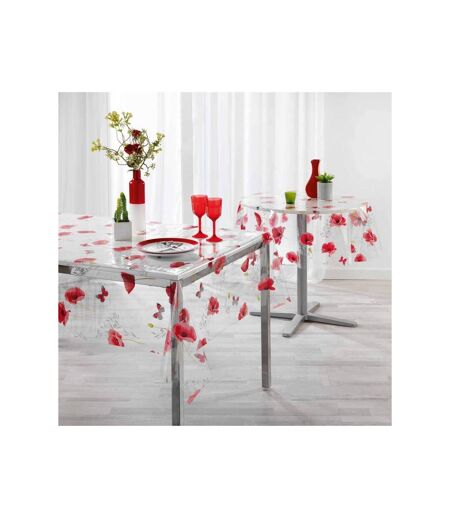 Set de Table Imprimé Poppyly 30x44cm Rouge