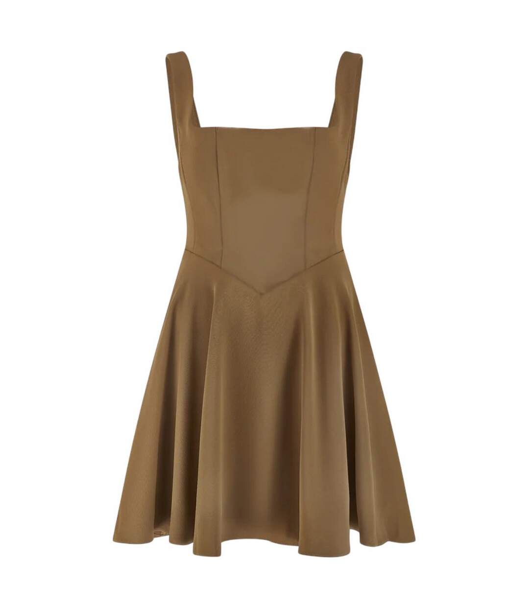 Womens/ladies The Ultimate Midi Dress Olive Muse-2