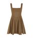 Womens/ladies The Ultimate Midi Dress Olive Muse-2
