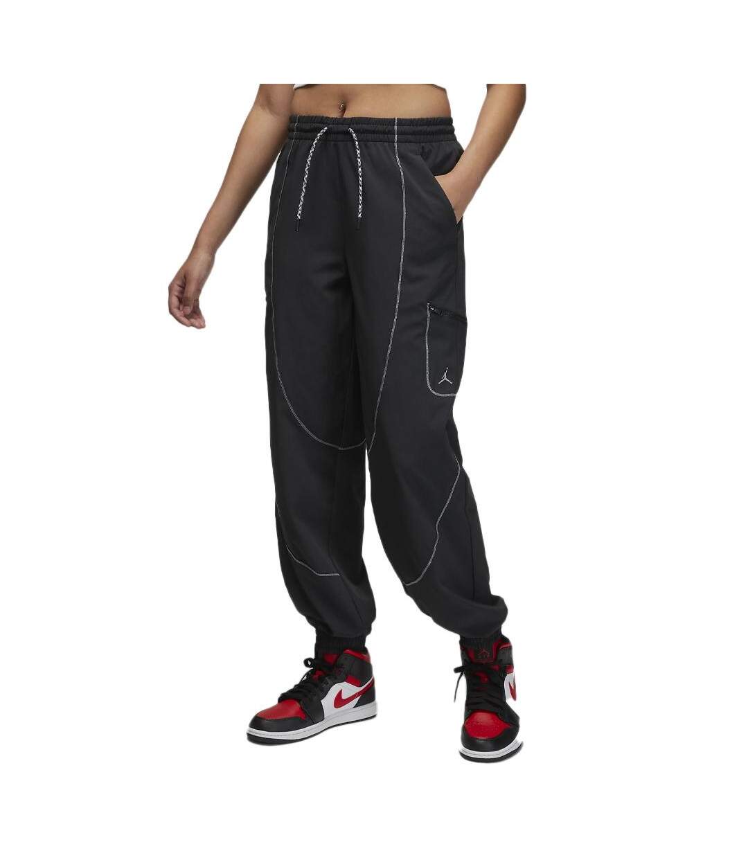 Jogging Noir Femme Nike Tunnel - L-1