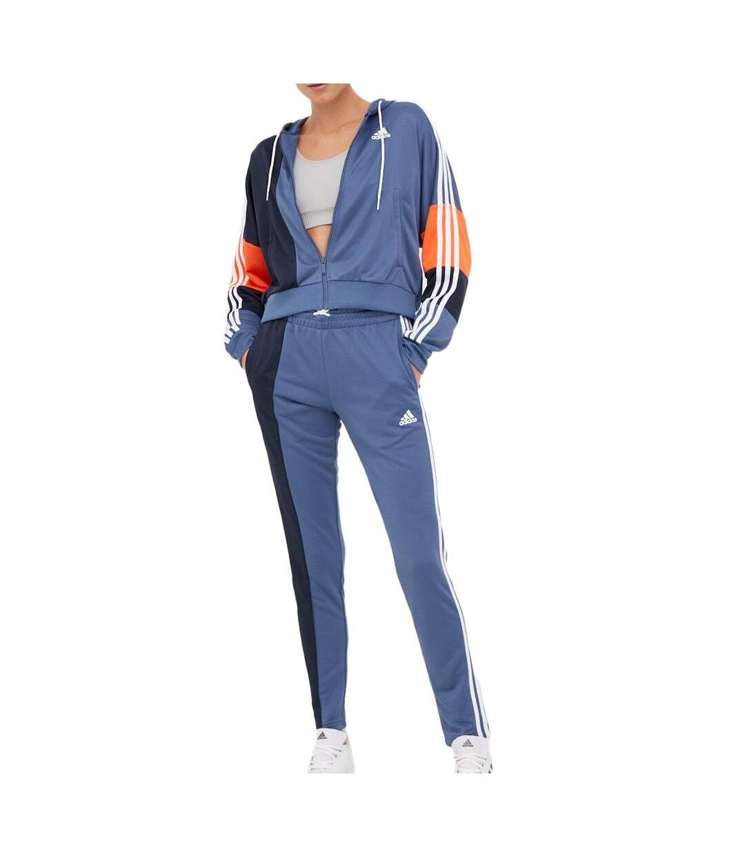 Survêtement Bleu Femme Adidas Bold Block - S-1