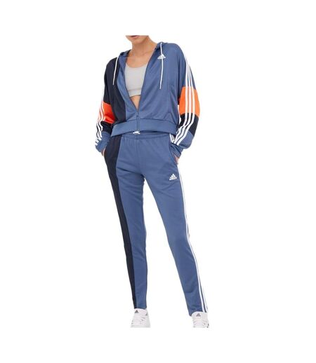 Survêtement Bleu Femme Adidas Bold Block - L