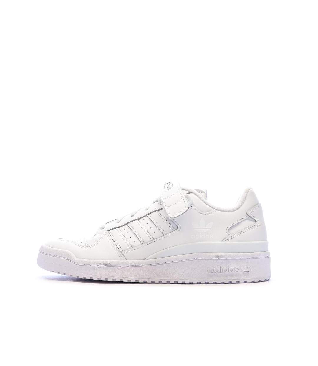 Baskets blanches homme adidas forum-1