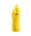 Womens/ladies Grasse Crossover Polo Shirt Sunflower Yellow Mascot-3