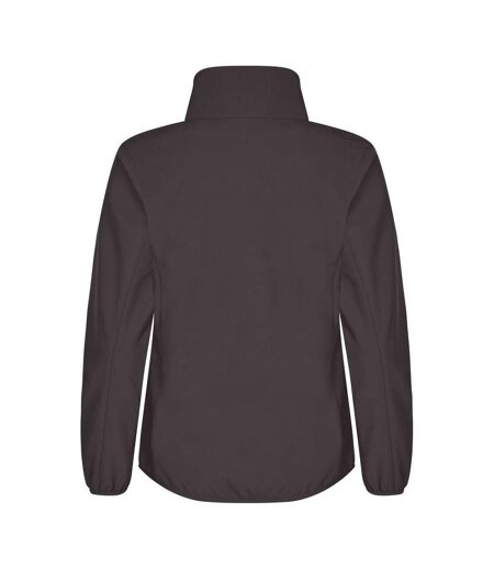 Veste Softshell Classic Femme Gris Foncé Clique