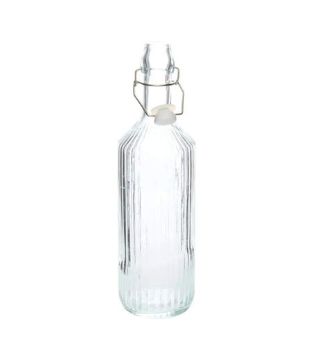 Bouteille Limonade en Verre Line 1L Transparent
