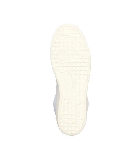 Womens/ladies baseshot suede trainers light blue Lacoste