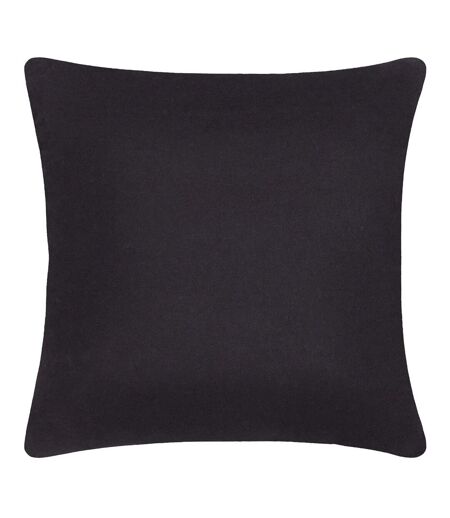 Wylder Exotic Embroidered Zebra Throw Pillow Cover (Midnight) (50cm x 50cm) - UTRV3068