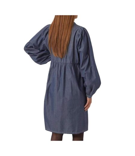 Robe Bleu Foncé Femme Mamalicious Jeanne - L