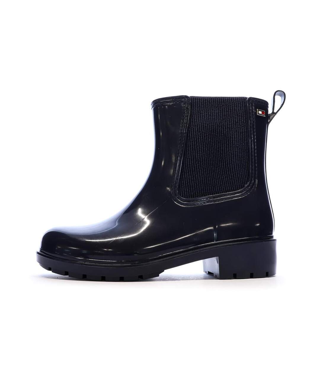 Bottines marines femme tommy hilfiger flag-1