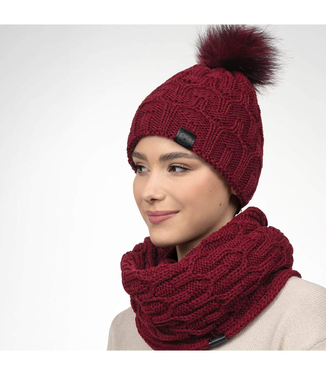 Ensemble Snood Bonnet Maribel  - Fabriqué en UE