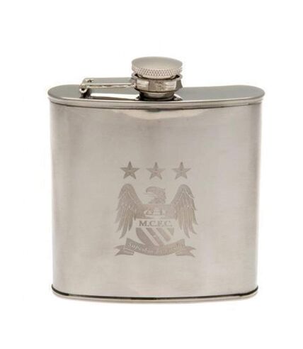 Manchester City FC - Flasque (Argenté) (Taille unique) - UTBS3603