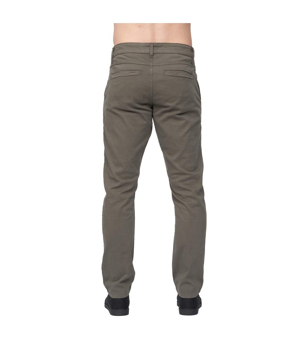Chino Moretor Homme Vert Sombre Duck And Cover-3