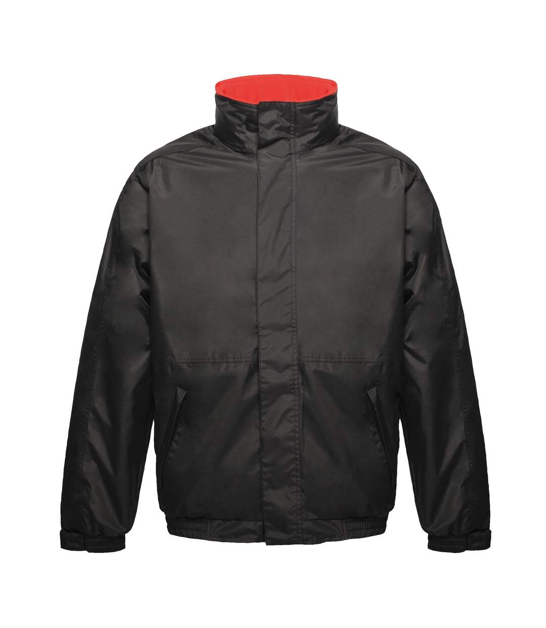 Regatta Mens Dover Waterproof Windproof Jacket (Black/Red) - UTRW1185-1