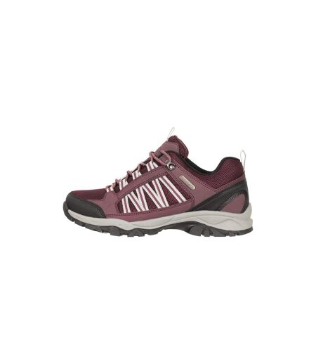 Mountain Warehouse Womens/Ladies Path Waterproof Outdoor Walking Shoes (Purple) - UTMW1176