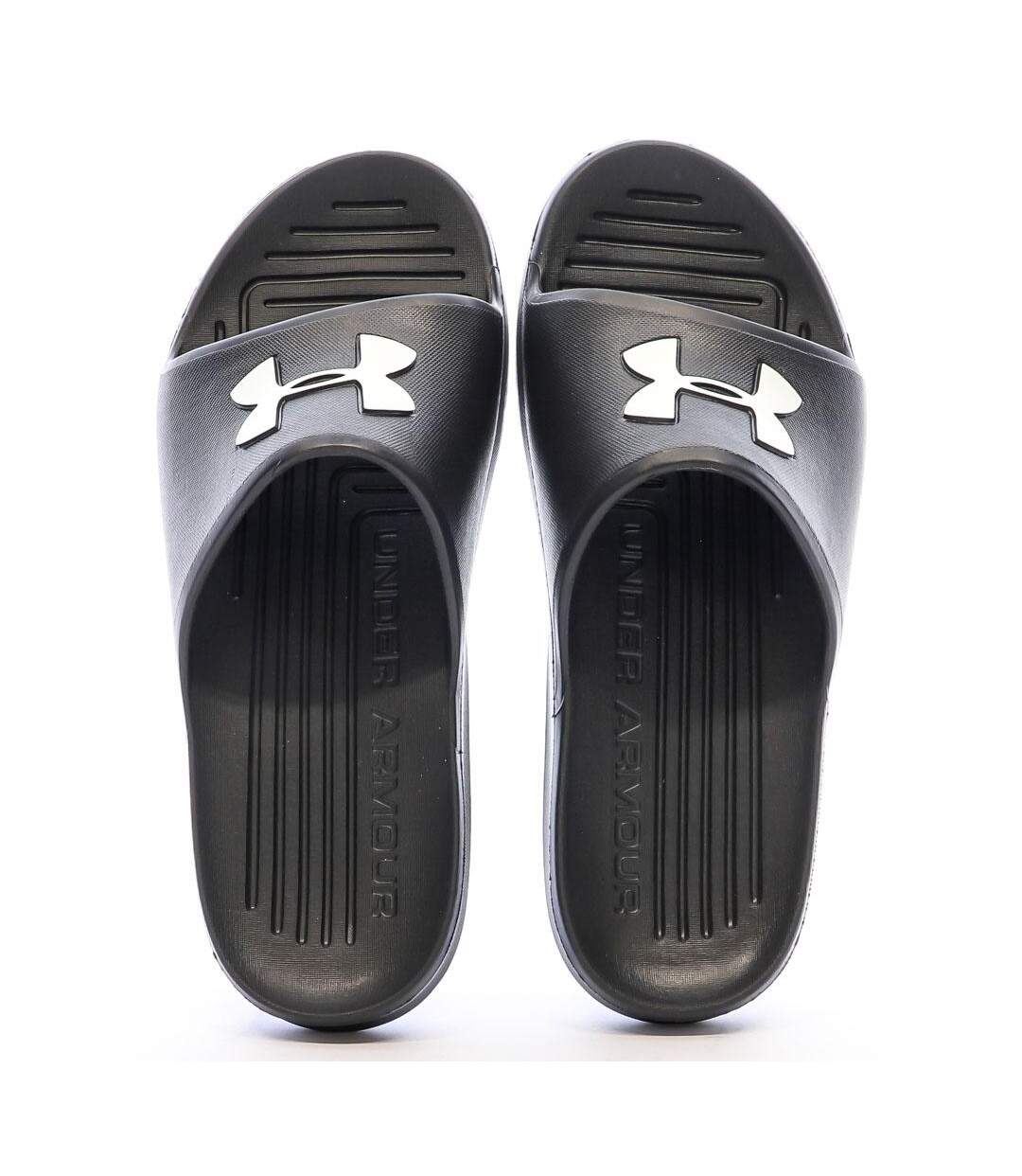 Claquettes noires homme under armour core pth - 37.5-3
