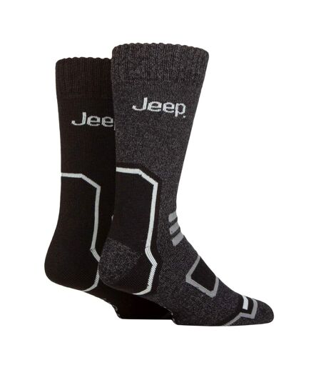 Men's 2 Pack Tech Thermal Boot Socks | Chunky Winter Performance Socks