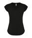 T-shirt Avus Femme Noir Roly Sport-1