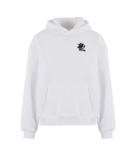 Mens Artists Gallery Fluffy Hoodie Blanc Mister Tee