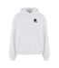 Mens Artists Gallery Fluffy Hoodie Blanc Mister Tee-2