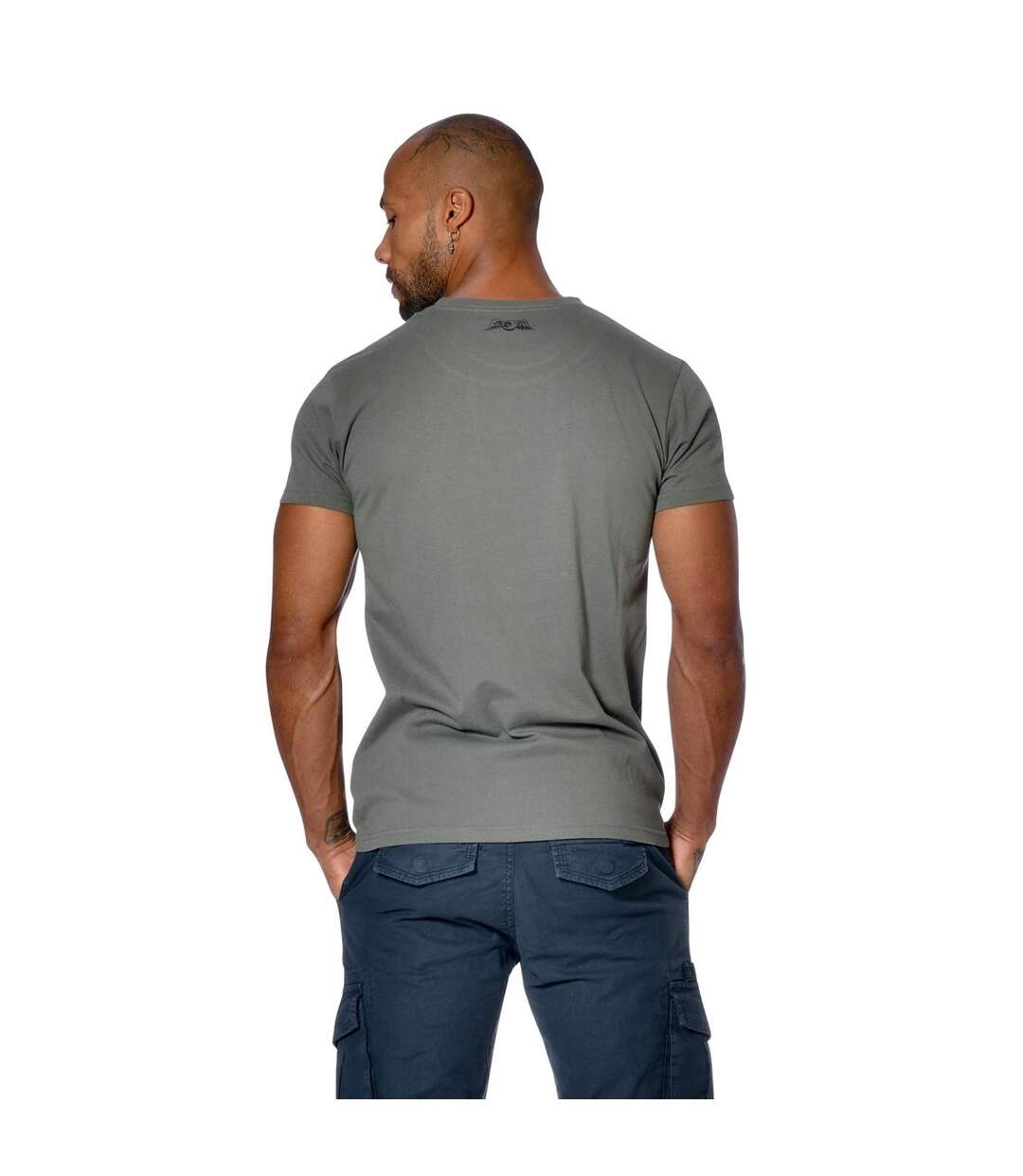 Tee Shirt Homme Blason USA, T Shirt Homme, 100% Coton, Anti-irritation et Durable