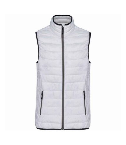 Womens/ladies lightweight down bodywarmer white Kariban