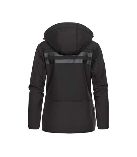 Parka Softshell Noire Femme Geographical Norway Reine - XL