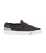 Mens Plain Slip-on Flat Trainers Navy Bench-3