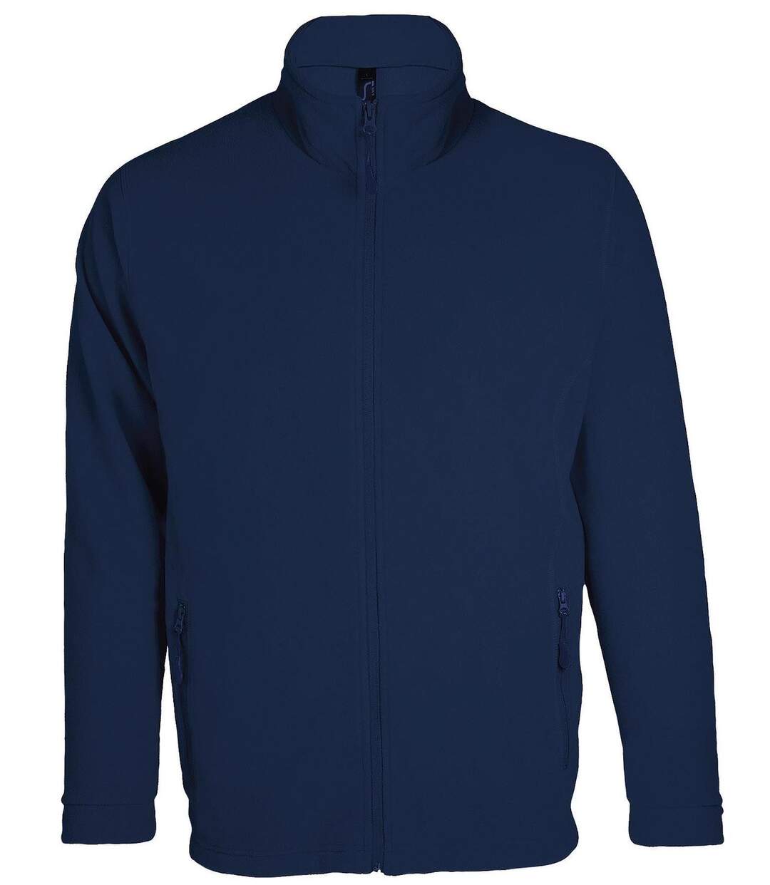 Veste micropolaire zippée homme - 00586 - bleu marine-2