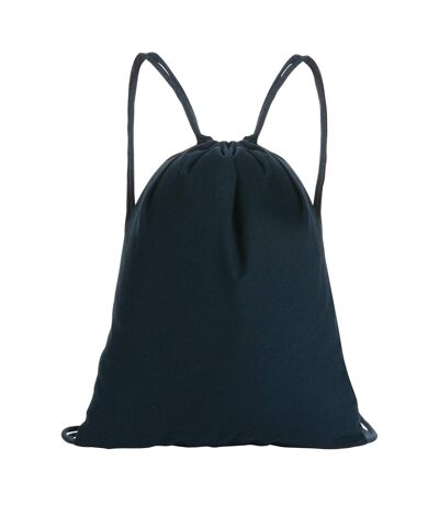Impact cotton aware drawstring bag one size navy XD Collection