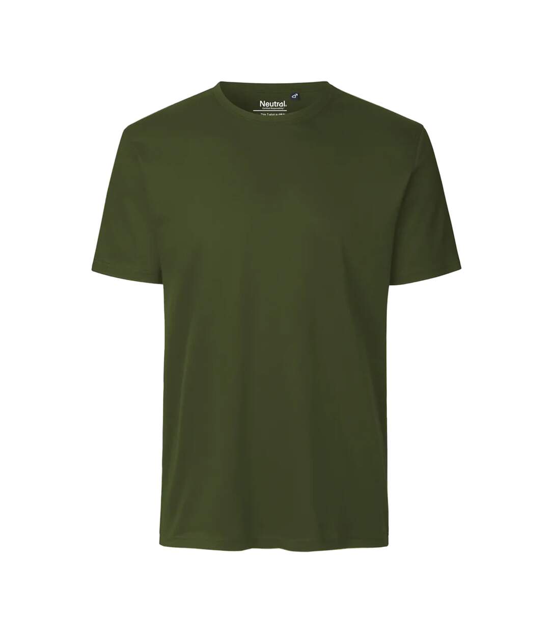 T-shirt Homme Kaki Neutral-1