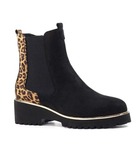 Bottines Nakita Femme Noir Lunar