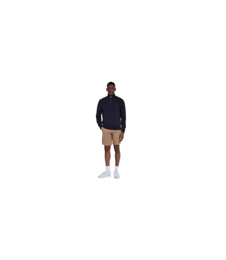 Mens Cotton Chino Shorts Beige Farah