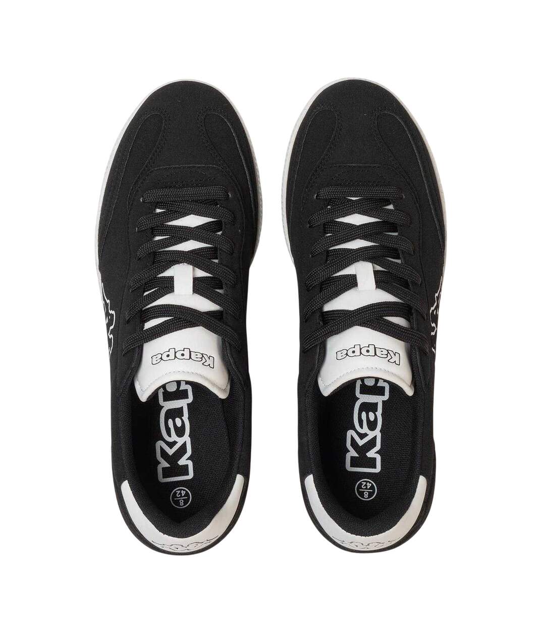Mens Ginosa Trainers Black White Kappa-4