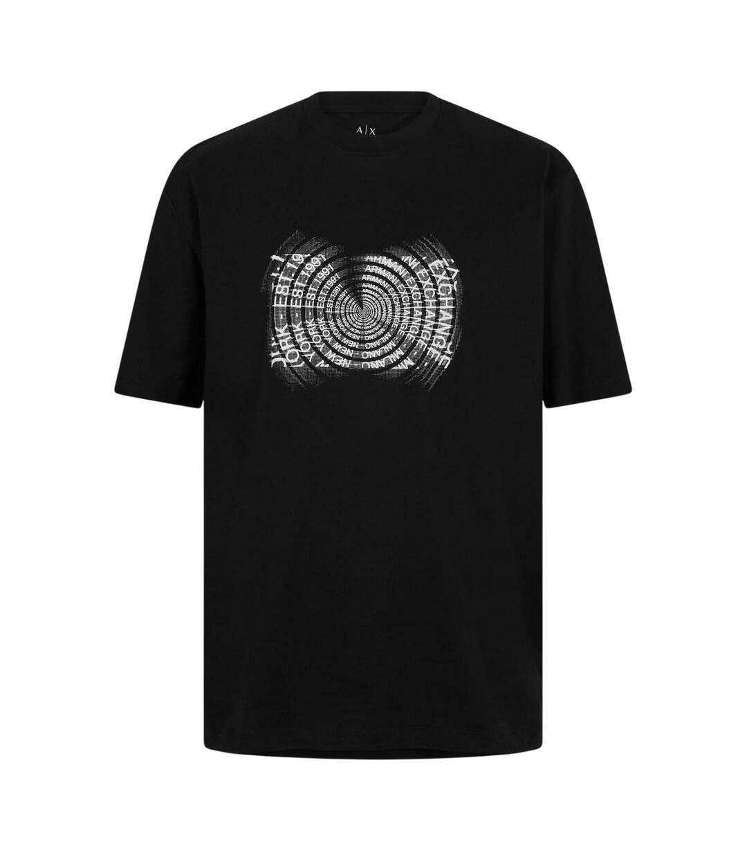 T-shirt Motif/style Imprimé Graphique Homme Noir Armani Exchange-2