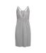 Chemise De Nuit Motif/style Lacets Frida Femme Gris Chiné CCDK Copenhagen-1