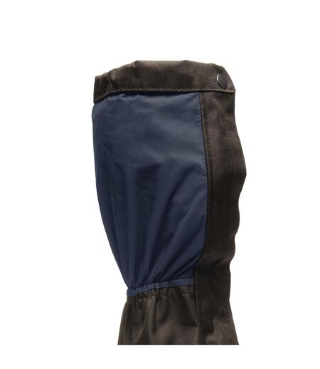 Unisex adult highton waterproof gaiters s-m navy/black Regatta