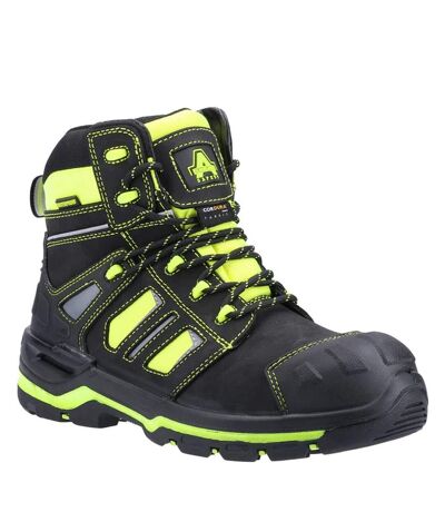 Bottines De Sécurité Radiant Adulte Noir Jaune Amblers